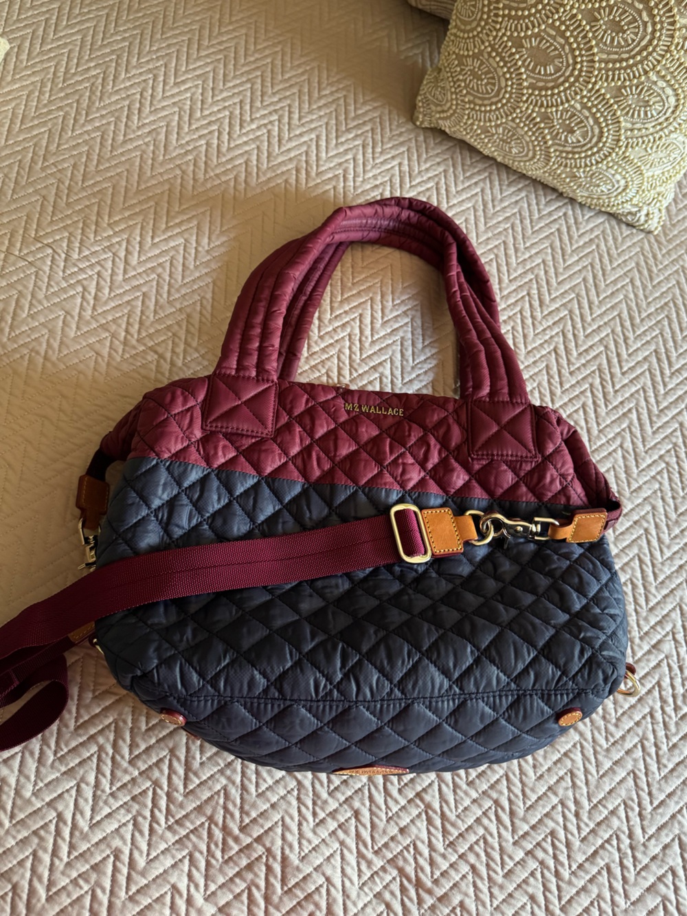 FINAL PRICE!! 🎉QUICK SALE🎉MZ Wallace color block medium Sutton bag - Picture 5 of 12